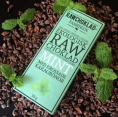 Rawchoklad Mint, 50g
