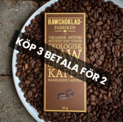 Rawchoklad Kaffe, 50g