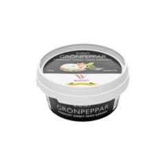 Wapnö Färskost Grönpeppar, 125g